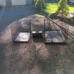  2 Dog Cages