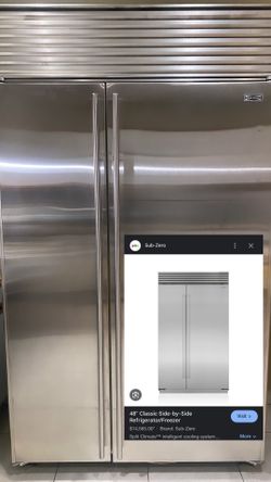 Sub-Zero 48" Refrigerator/Freezer with Internal Dispenser