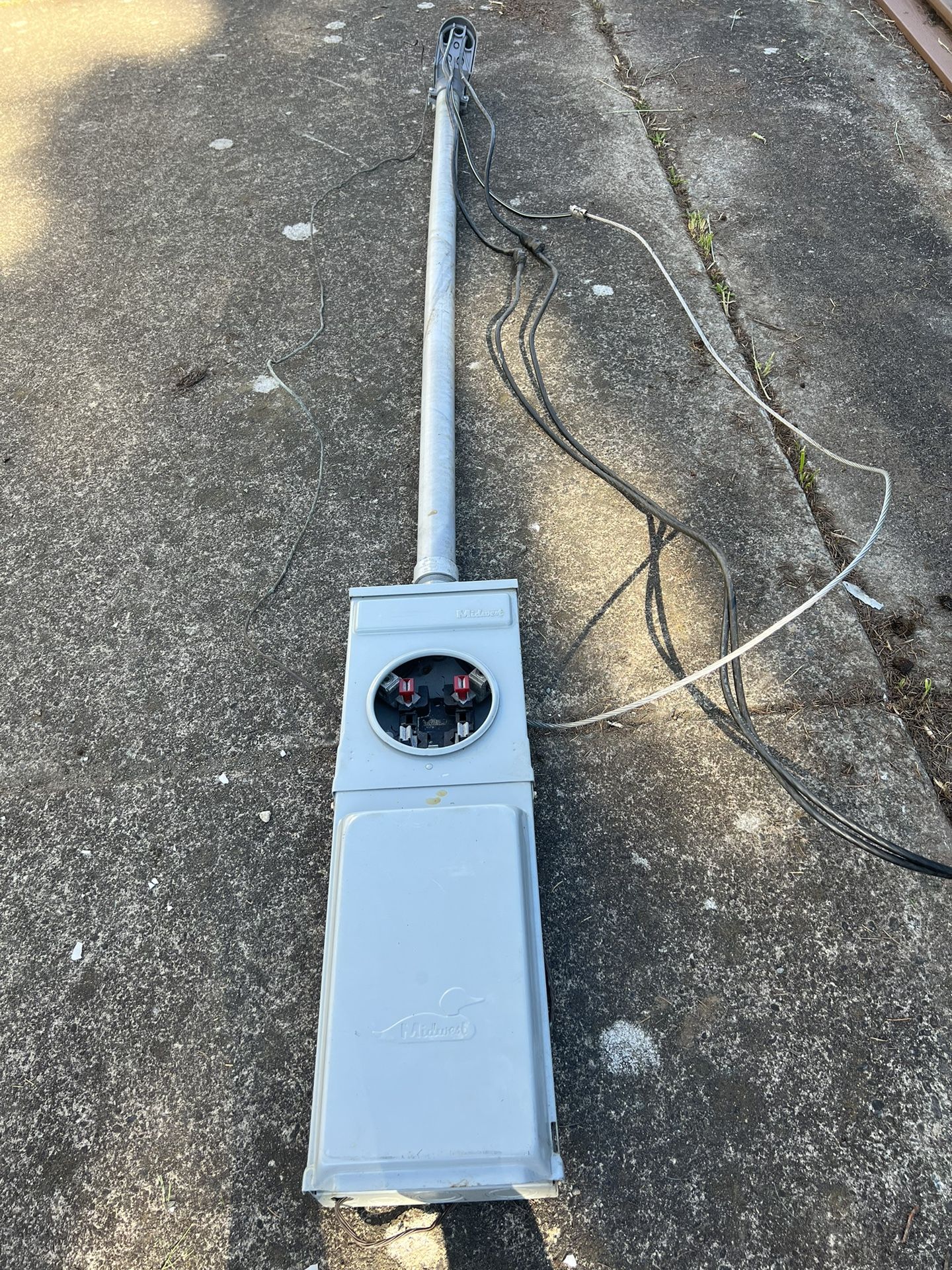 Electrical Temporary Power Pole