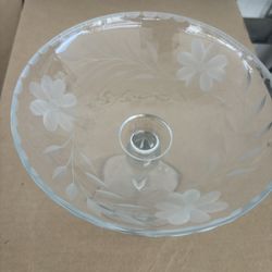 Frutero Pequeño De Cristal