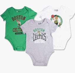 NBA Celtics Official Baby 3PC