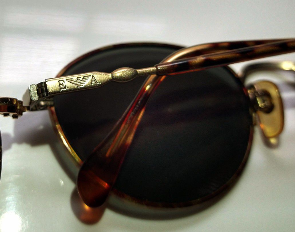 Authentic Emperial Armani Vintage Oval Sunglasses 