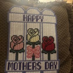 Handmade Happy mothers Day Fence  Magnet