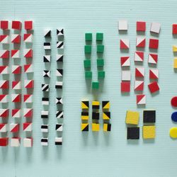 Kohs Block Design and IQ Visual Development Test Blocks  - Set of 116