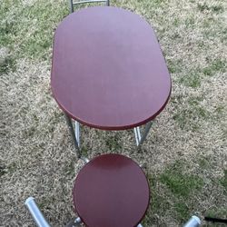 3 piece table set 31 inches long. 21 wide, 29 tall