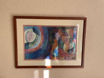Framed Art Print From france