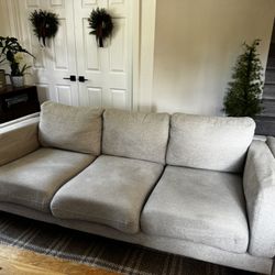 Light gray 84” Sofa