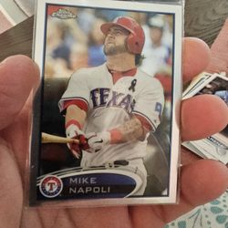 Texas Rangers Newer Baseball Cards Lot 