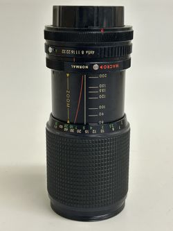Camera Lens Focal MC Auto Zoom 1:4.5 f = 80 - 200 mm 55ø