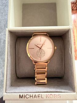 Michael Kors Rose Gold-Tone Women's Watch