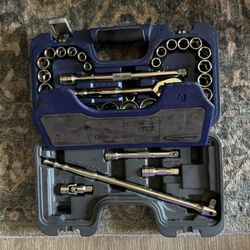 Blue-Point by Snap-on SAE/Metric Socket & Ratchet Set