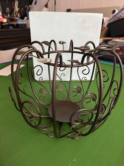 PartyLite Pumpkin Pillar Holder