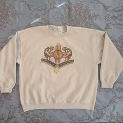 Gildan Kokopelli Southwestern Print Crewneck Sweatshirt Women's Size 2XL