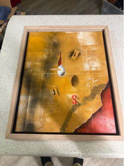 ERIK STRÖMBERG Konsten Painting On Canvas 18x22 COA