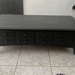 Black Wood coffee table