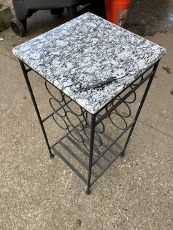 Wine Rack Table 28” X 12”