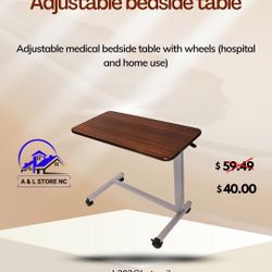 Adjustable Beaside Table 