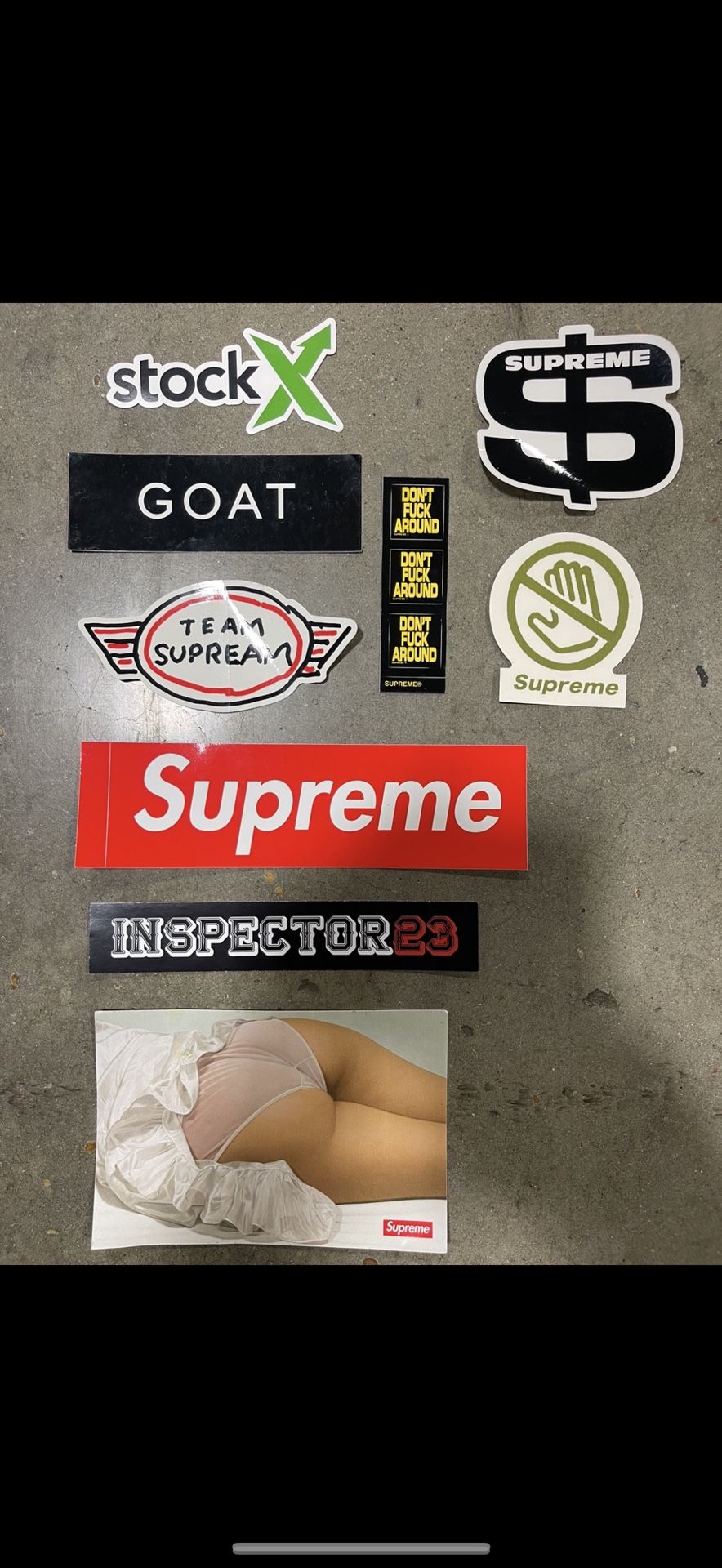 Supreme Stickers 