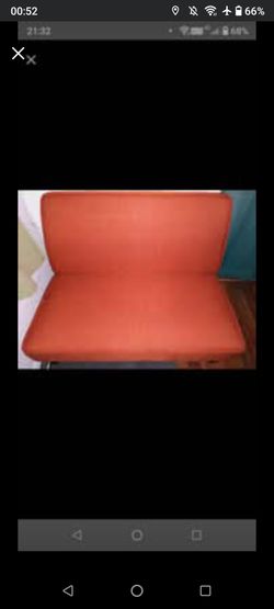 Bench Burnt Orange Setee