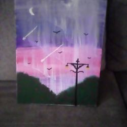 Night Sky Painting