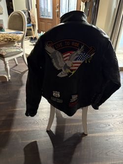 Black Motorcycle Jacket