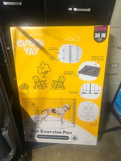 Pet playpen 36”