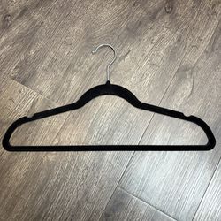 Black Velvet Hangers 