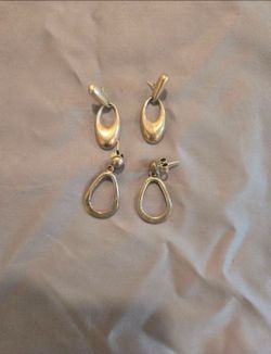 Sterling silver earrings