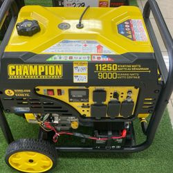 CHAMPION Remote Start 11250 WATT GENERATOR 