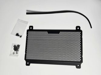 Unbranded Motorcycle Radiator Guard Honeycomb 12x7 Hardware Unknown Fitment