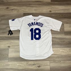 Dodgers Yamamoto Men sizes 2X, 3X brand new fully stitched