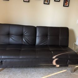 Leather sofa