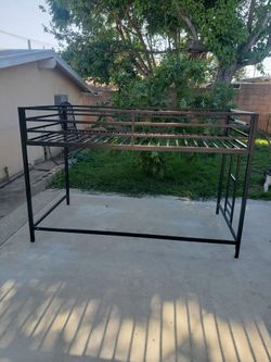 Kids Bed Frame With Bottom Open Space