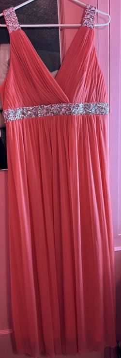  Coral Dress 2XL