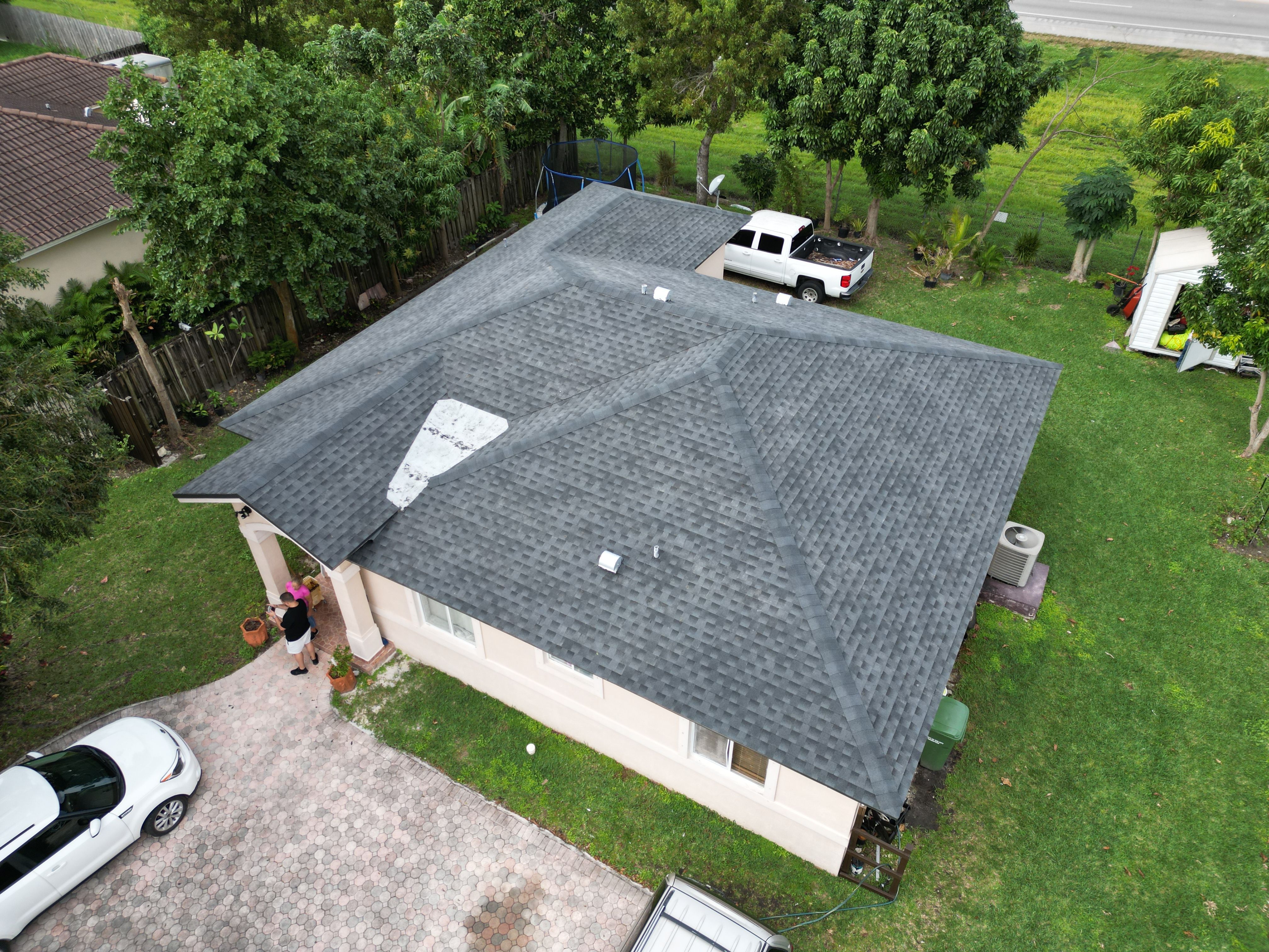 SHINGLE ROOF 3D GAF TIMBERLINE HDZ