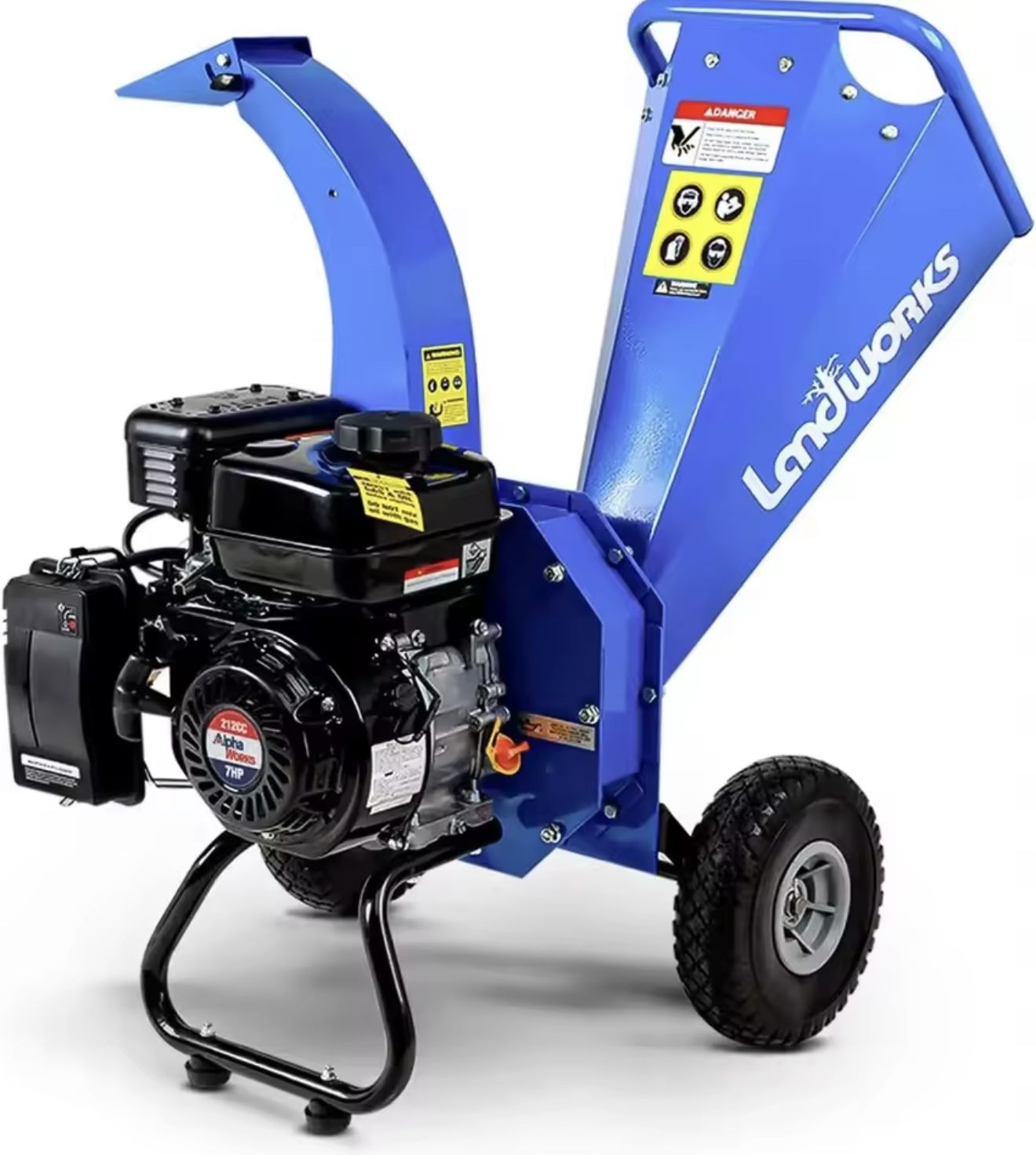 Landworks 7HP Gas Wood Chipper