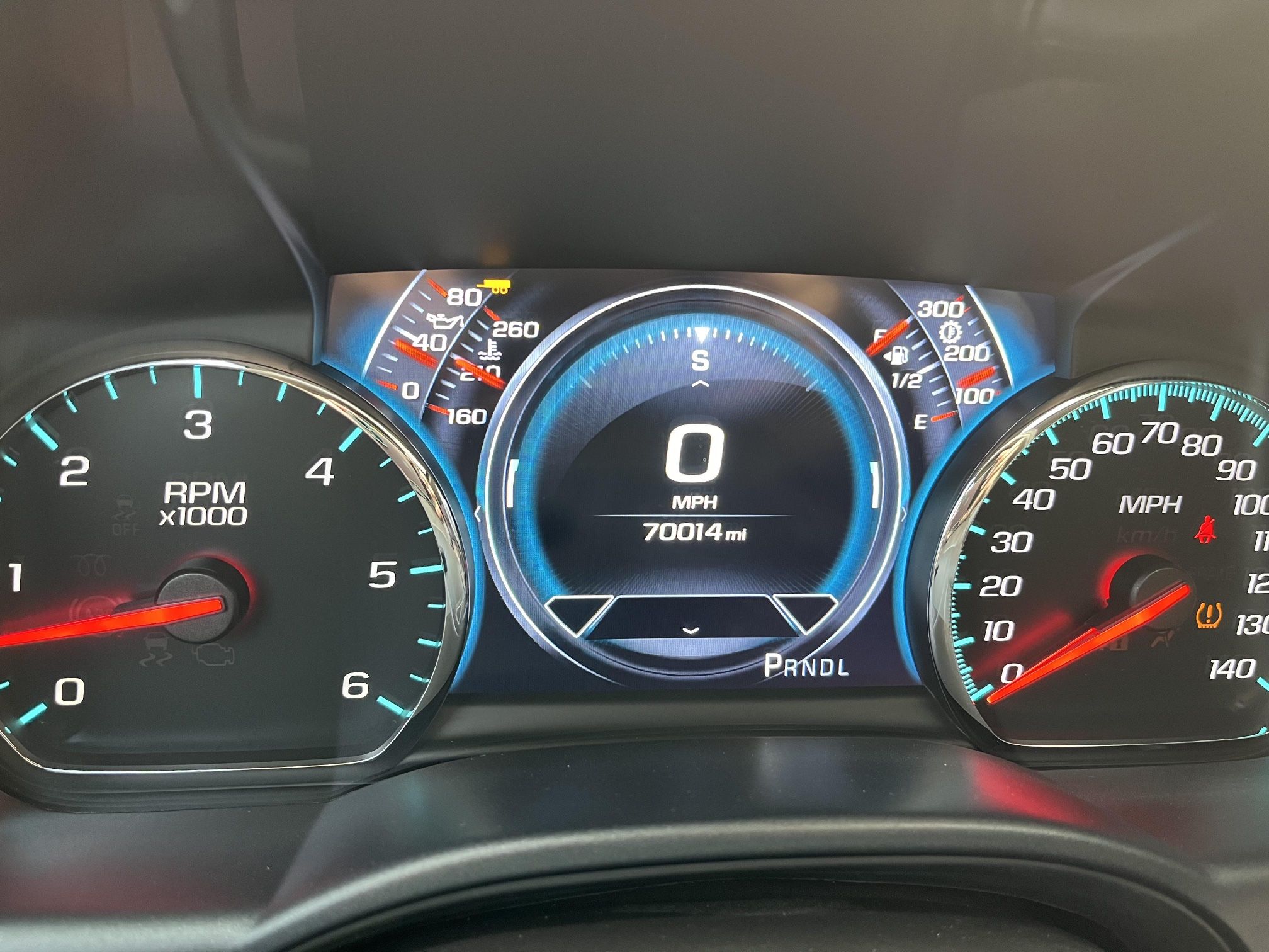 Marcador GMC Denali (cluster)