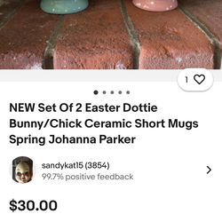 Johanna Parker Easter mugs