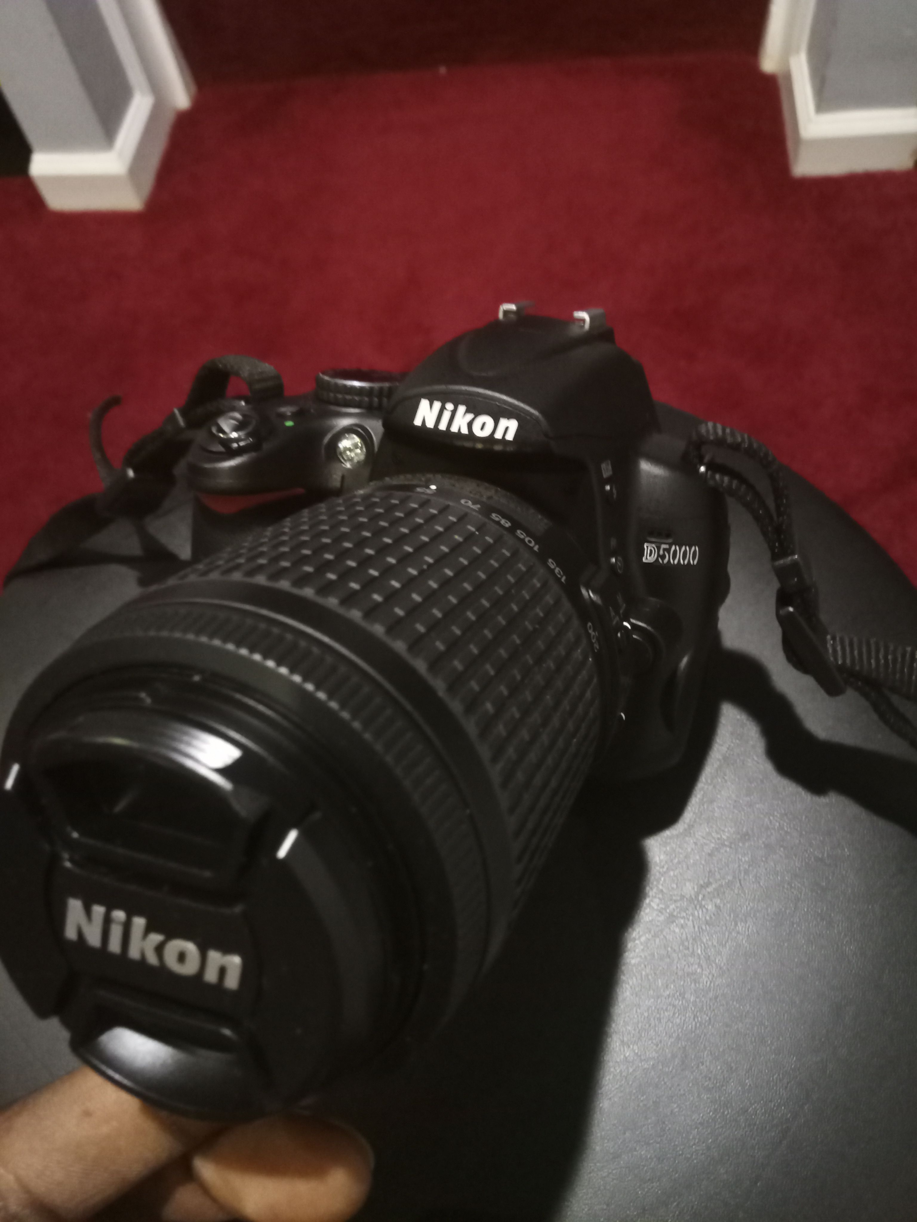 Nikon D5000 12.3 MP Digital SLR Camera - Black