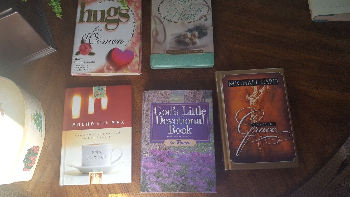 5 devotionals/positive thoughts books