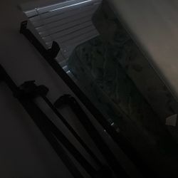 Queen Mattress,box spring, And Metal Bed Frame