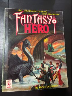 Fantasy hero, the role-playing game of epic adventure