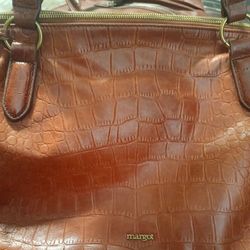 Margot Red Genuine Leather Handbag 