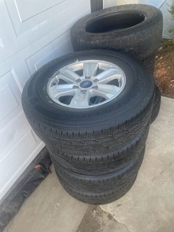 Ford F150 Wheels and Tires 265/70/17