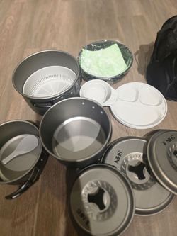 Camping Cookware Set (7-8 Person Cookset) -  New!