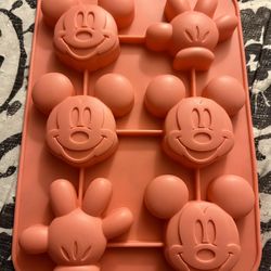 Mickey Mouse And Glove Silicone Mold