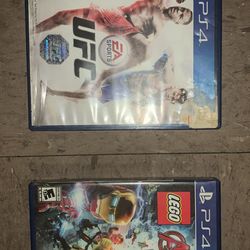Lego avengers disk and UFC disk fr sale!!
