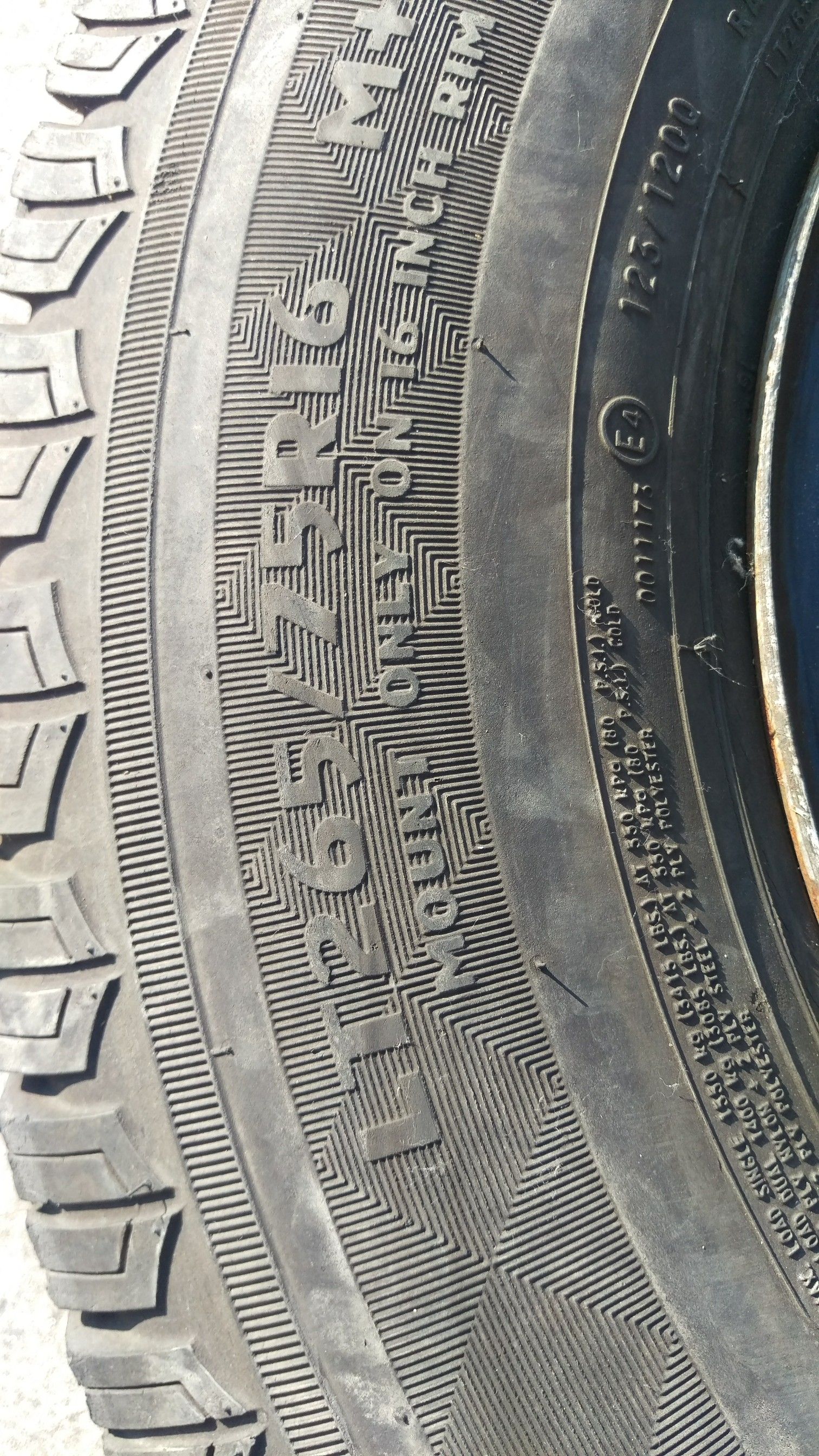 2 tires please check pictures