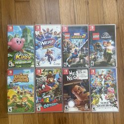 Nintendo Switch Games Lot