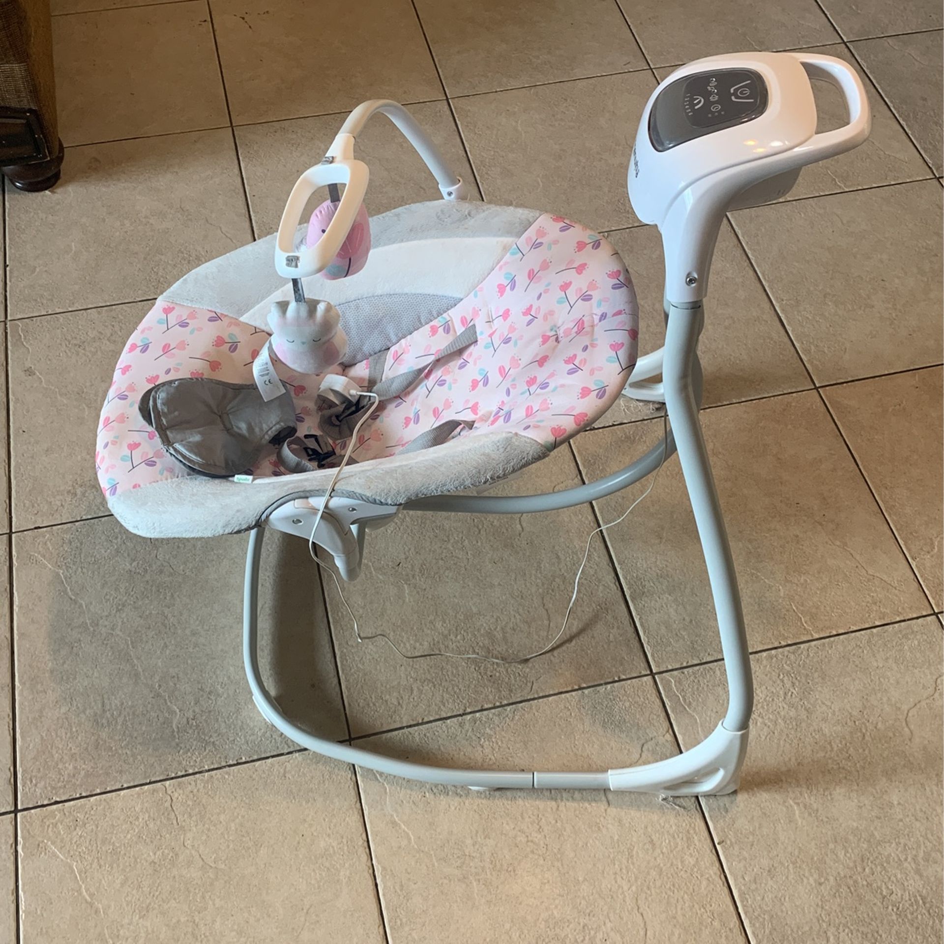 Ingenuity SimpleComfort Lightweight Multi Direction Compact Baby Swing